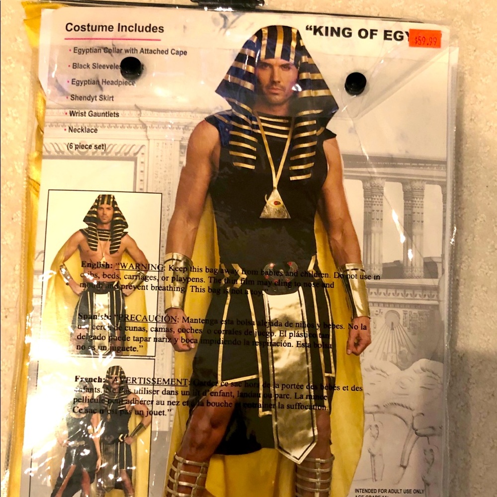 King of Egypt Halloween Costume